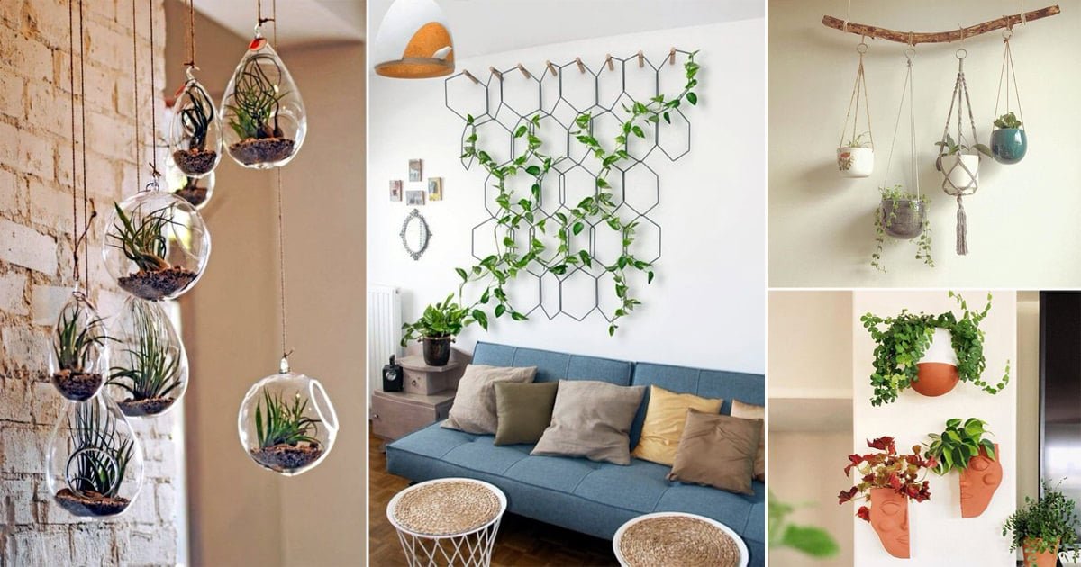 32 Wall Hanging Plant Decor Ideas Balcony Garden Web