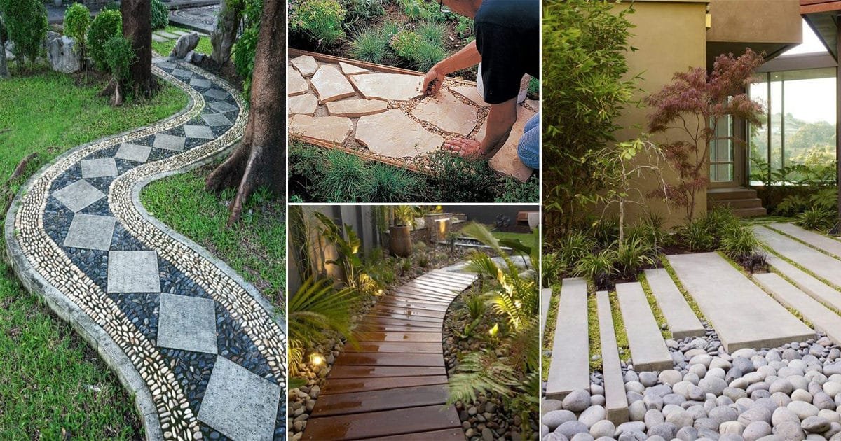 50 Amazing Diy Garden Walkway Ideas | Balcony Garden Web