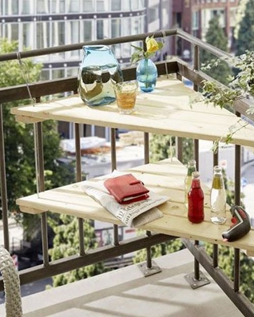 DIY Balcony Table