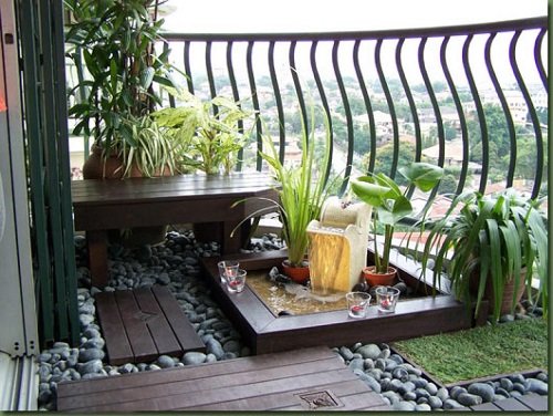 Water Feature in a Balcony