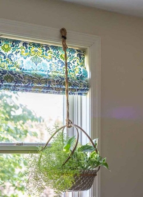 DIY Rope Plant Hanger Ideas 25