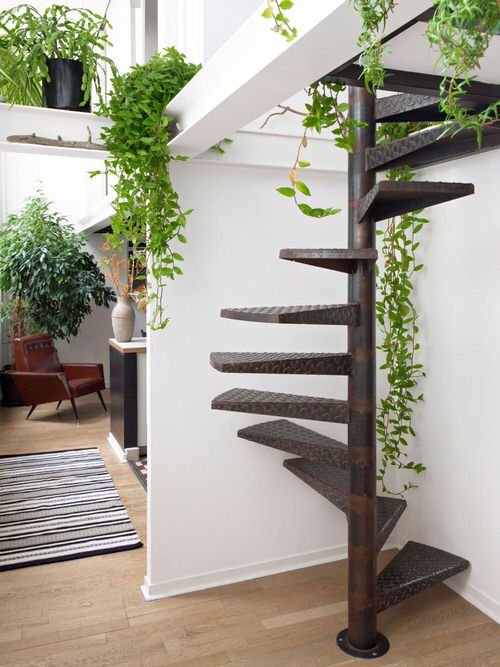 Indoor Garden on the Staircase 25