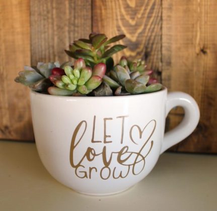 22 Adorable DIY Coffee Mug Planter Ideas | Balcony Garden Web