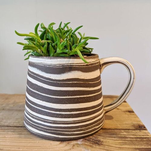 Coffee Mug Planter Ideas 8