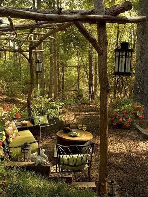 Hermoso jardín de ensueño en Pinterest 9