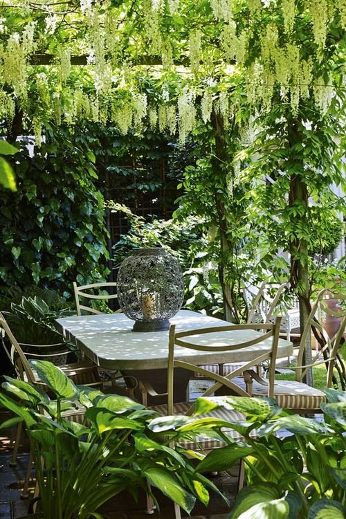 Hermoso jardín de ensueño en Pinterest 15
