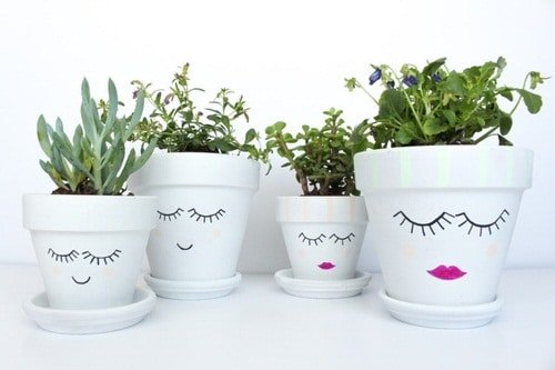 DIY Houseplant Pots Ideas and Makeover 4