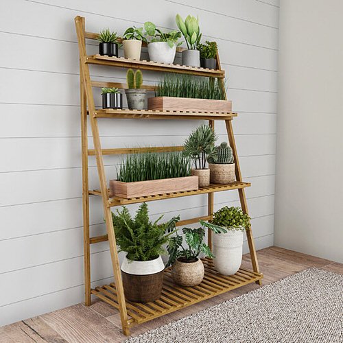  Indoor Ladder Planter Ideas 4