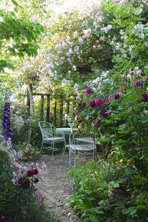 Hermoso jardín de ensueño en Pinterest 5