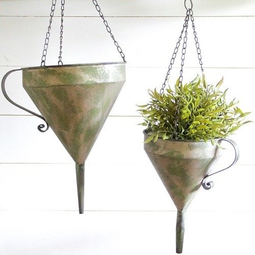 Planter Ideas from Kitchen Items 8
