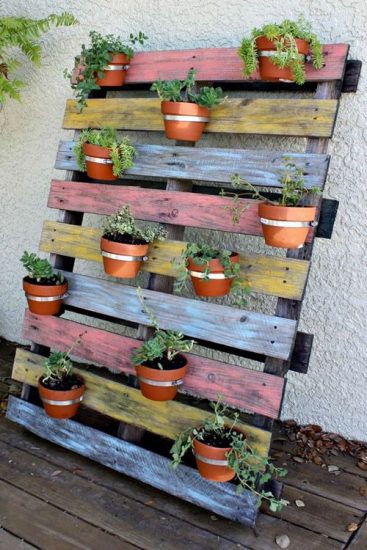 15 Rainbow Vertical Garden Ideas | Balcony Garden Web