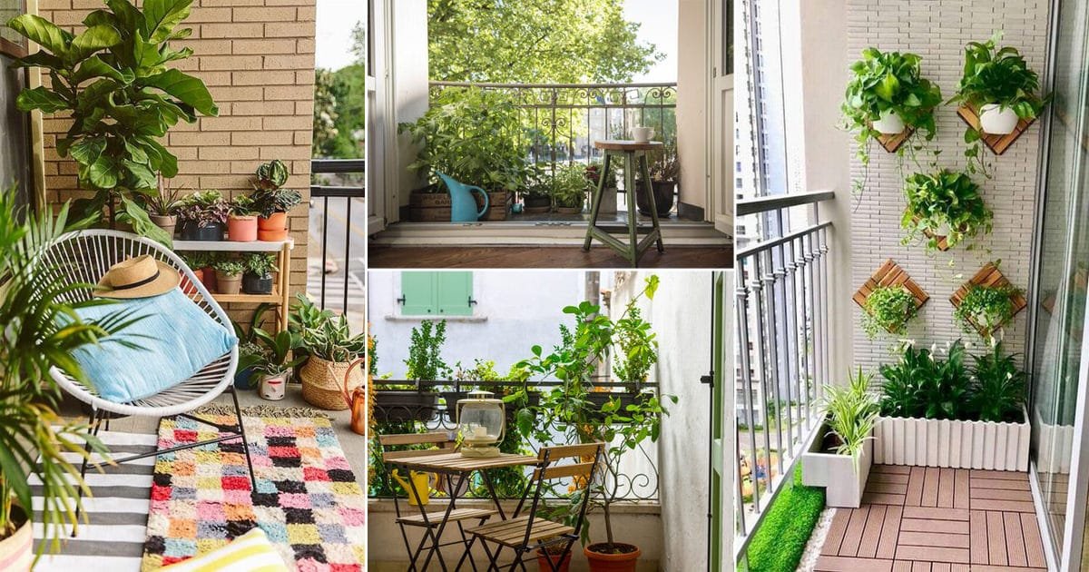 20 Amazing Indoor Balcony Garden Ideas For Shady Balconies