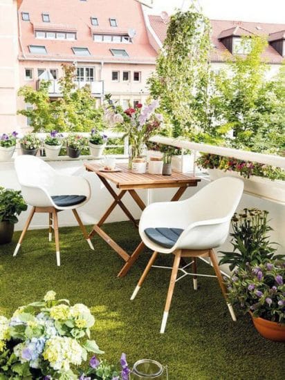 30 Cozy Apartment Balcony Garden Ideas | Balcony Garden Web