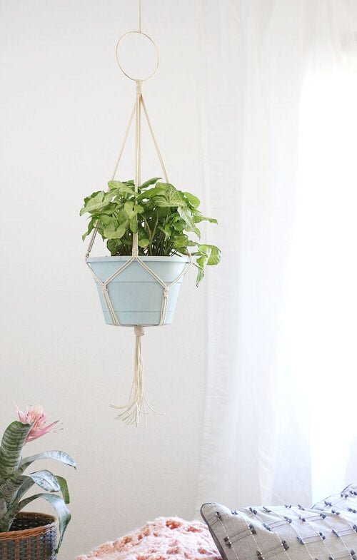 DIY Plant Hanger Ideas 10