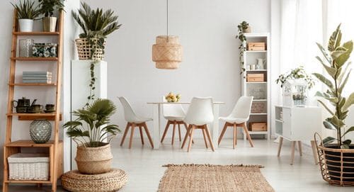 Indoor Plants Dining Room Décor Ideas 22