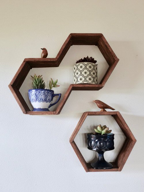 DIY Indoor Plant Shelves Ideas 7