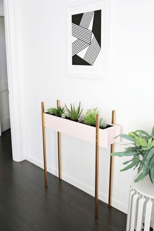 Plant Stand Design Ideas for Indoor Houseplants 9