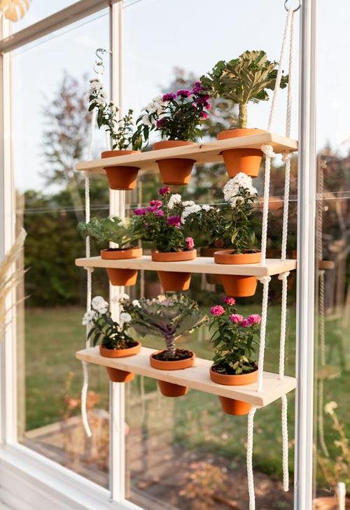 Indoor Window Shelf Ideas for Plants