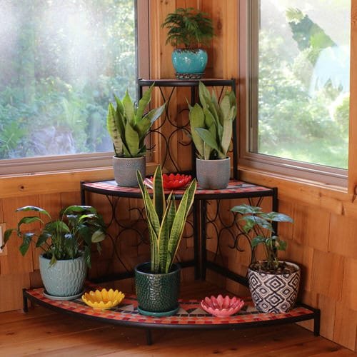 Plant Stand Design Ideas for Indoor Houseplants 14