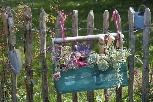 Succulent Hanging Garden Ideas 9