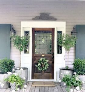 35 Entrance Decoration Ideas With Plants 