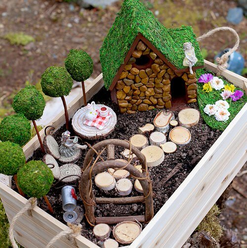 DIY Miniature Fairy Garden Ideas 9