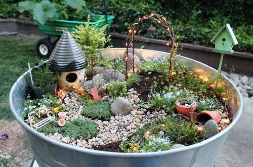 DIY Miniature Fairy Garden Ideas 24