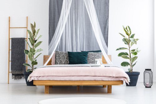 Romantic Bedroom Décor Ideas With Plant Theme 5