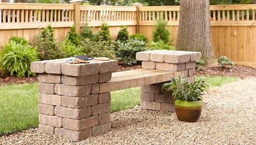 DIY Garden Bench Ideas 10