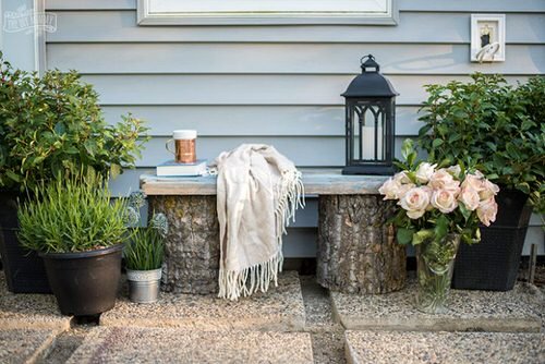 DIY Garden Bench Ideas 5