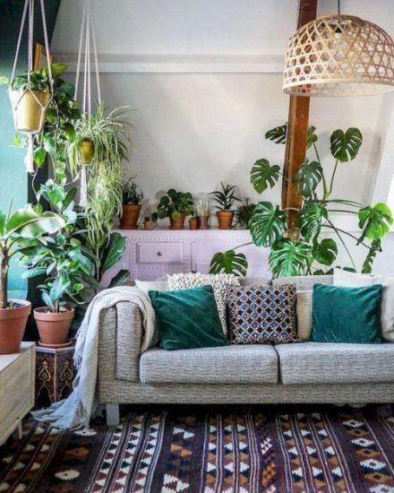 30 Small Living Room With Plant Ideas | Balcony Garden Web