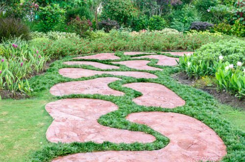 Most Unique Garden Path Ideas 10
