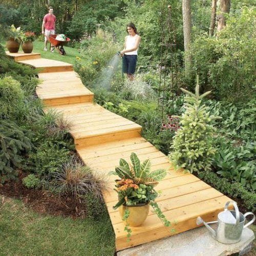 Most Unique Garden Path Ideas 6