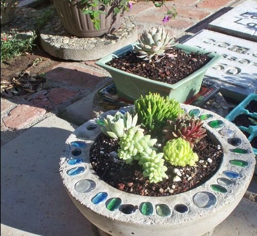 DIY Concrete Ideas For Garden 4