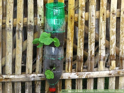 DIY Bottle Tower Garden Ideas 12