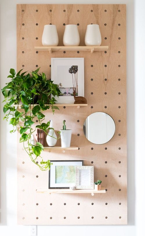 Clever Ways to Use Pegboards for Plants 10