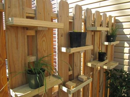 DIY Fence Planter Ideas 15