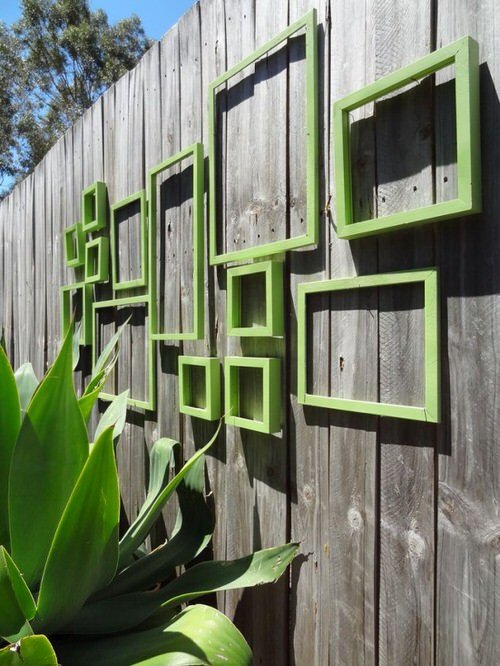 DIY Garden Fence Art Ideas