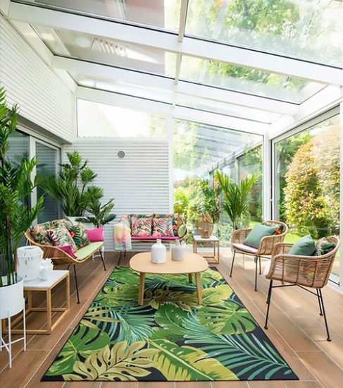 35 Stunning Sunroom Ideas With Plants | Balcony Garden Web