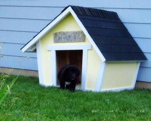 DIY Outdoor Dog House Ideas for Winters 27