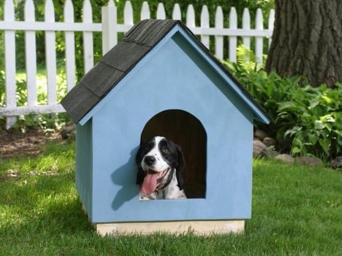 DIY Outdoor Dog House Ideas for Winters 25
