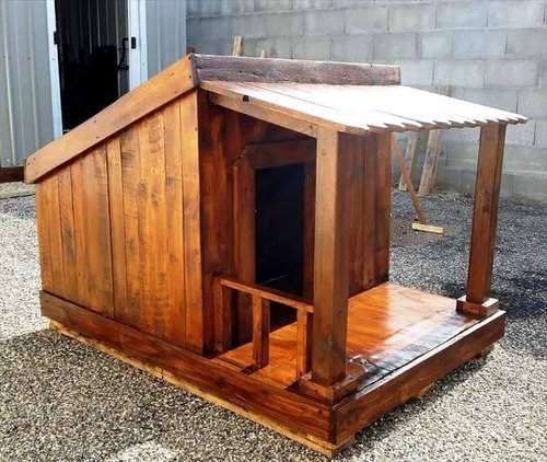 DIY Outdoor Dog House Ideas for Winters 29