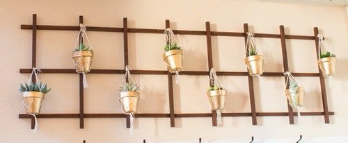 Easy Indoor Vertical Planter Projects 