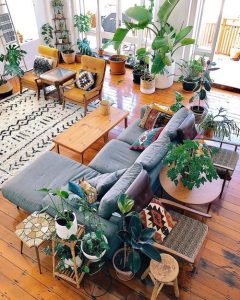 32 Cozy Coffee Spot in Home Ideas with Plants