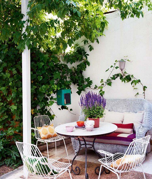 Coffee Spot in Home Ideas with Plants 25
