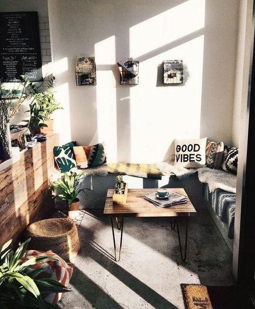 Coffee Spot in Home Ideas with Plants 4