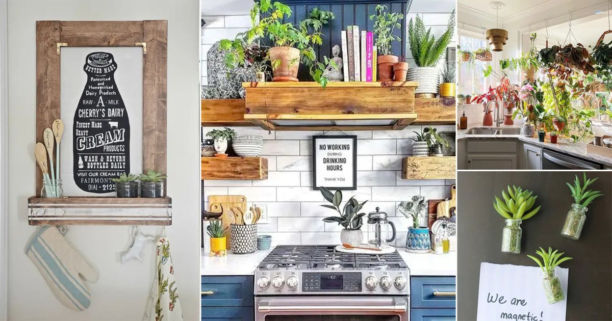 30 Diy Kitchen Decor Ideas | Best Kitchen Wall Decor