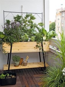 32 Balcony Kitchen Garden Ideas with Pictures | Balcony Garden Web