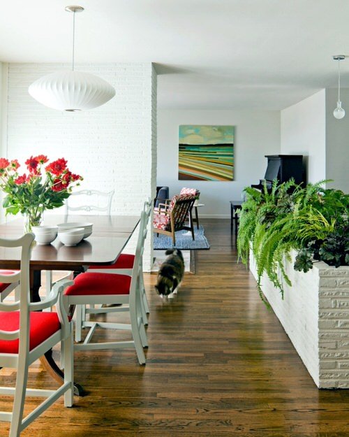 Interior Decor Ideas with Colorful Houseplants 6