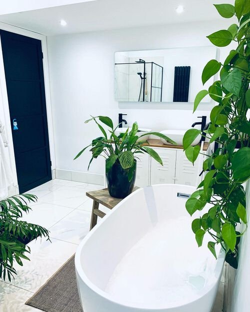 Bathrooms Turned into Incredible Indoor Gardens 24